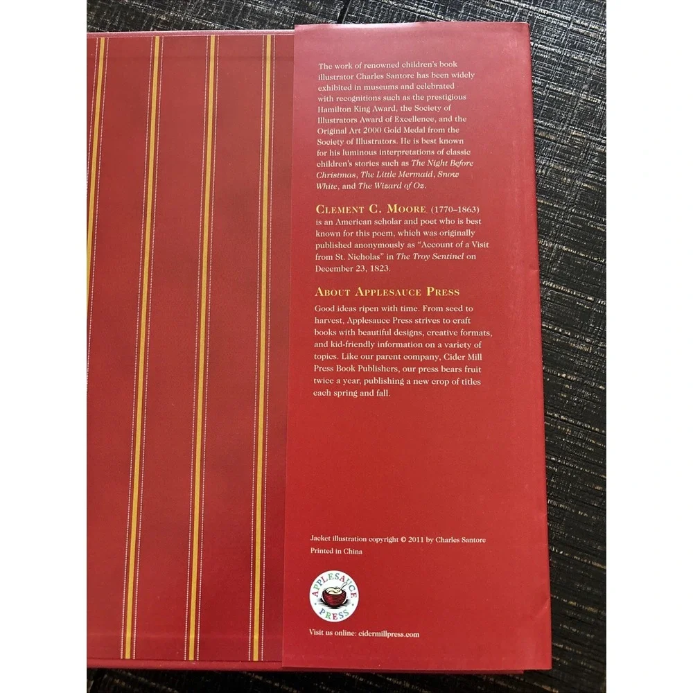 Night Before Christmas board book: The Classic Edition by Moore, Clement Clarke